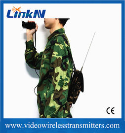Tactical Video Transmitter COFDM Modulation H.264 Encoding HDMI &amp; CVBS High Security AES256 Encryption