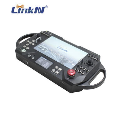 1.5km UGV Controller Portable Ground Control Station 10.1 Inch Display Battery Powered